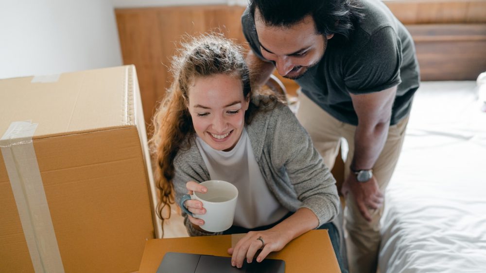 Couple Researching Title Insurance