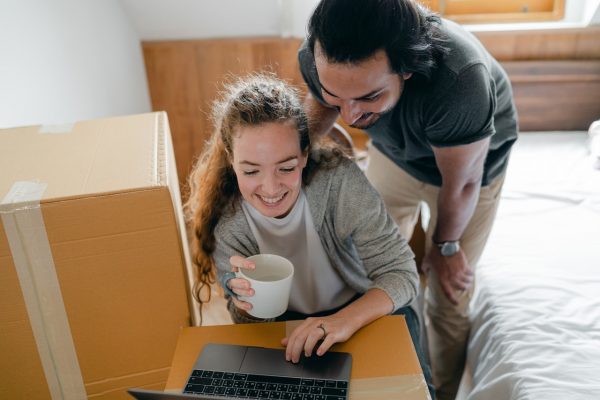 Couple Researching Title Insurance